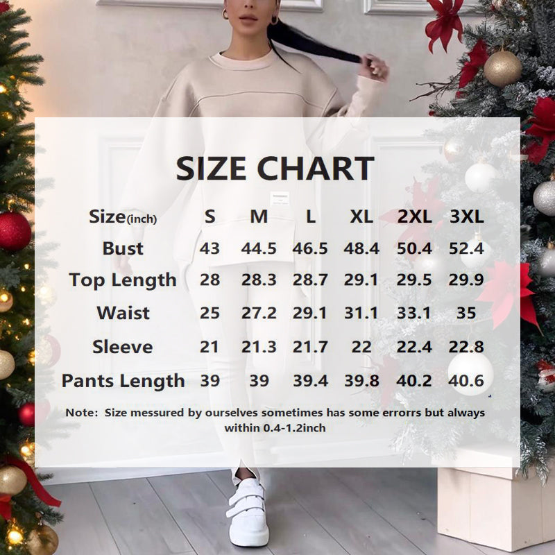 Women's Solid Color 2-Piece Set