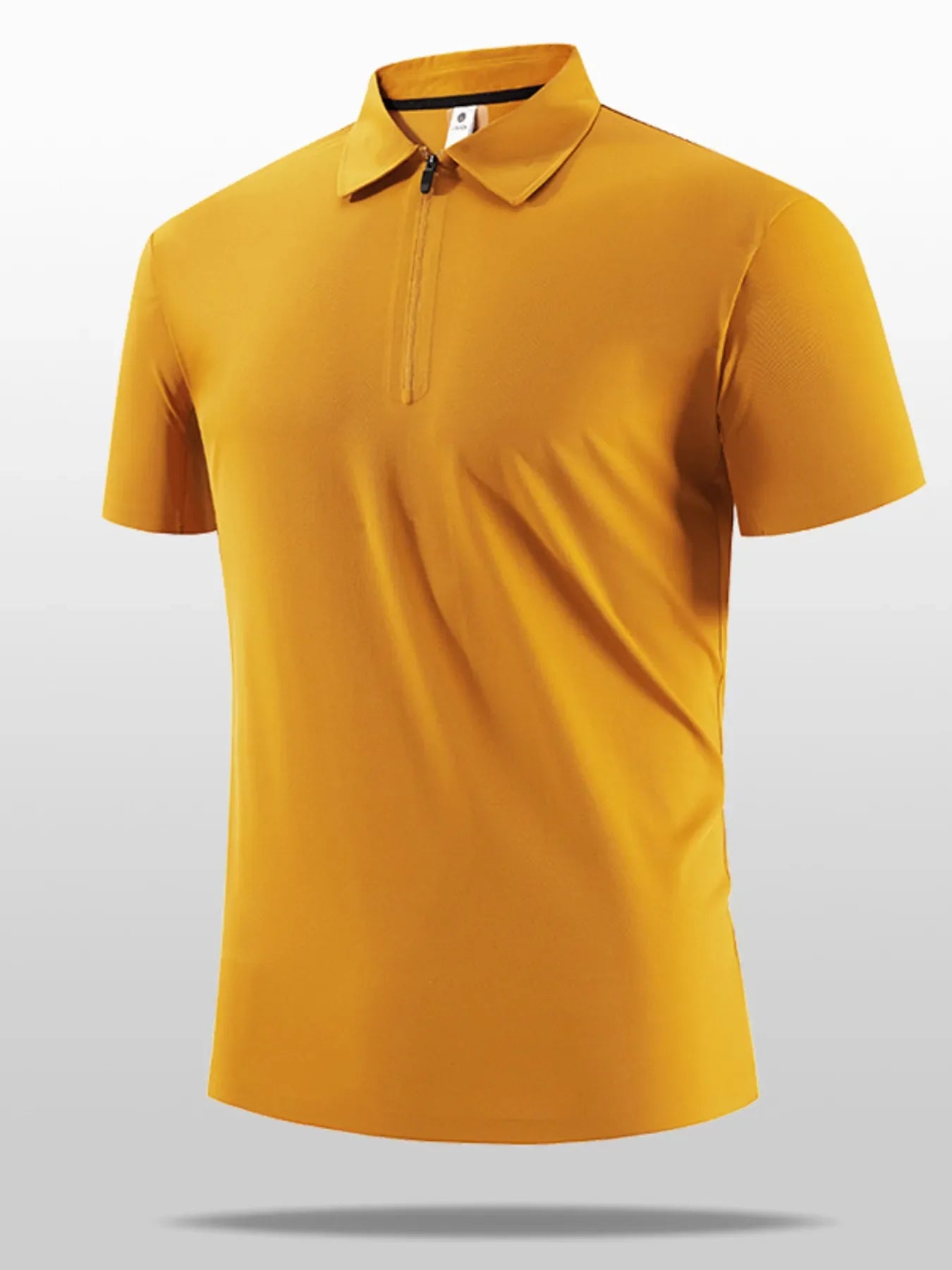 Collared Neck Short Sleeve Polo