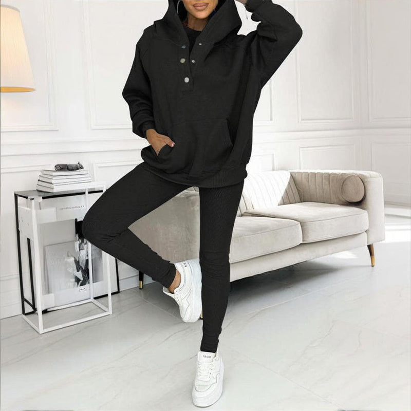 Women’s solid color three piece set