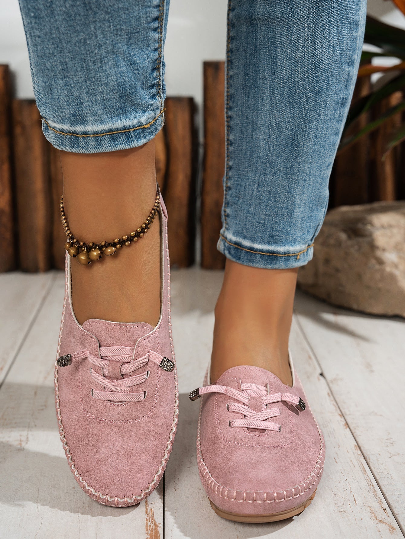 Women’s Comfortable PU Flat Shoes | Soft All-Matching Casual Flats