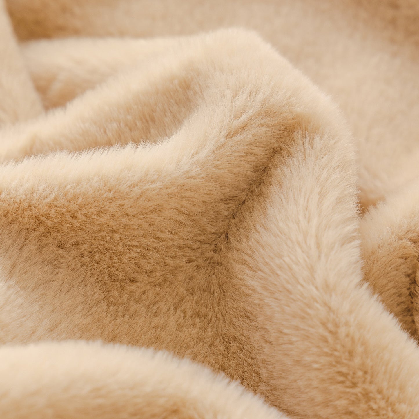 Soft Plush Warm Sofa Cover Stretchable Cozy Velvet Couch Protector for Fall & Winter fabric close-up view