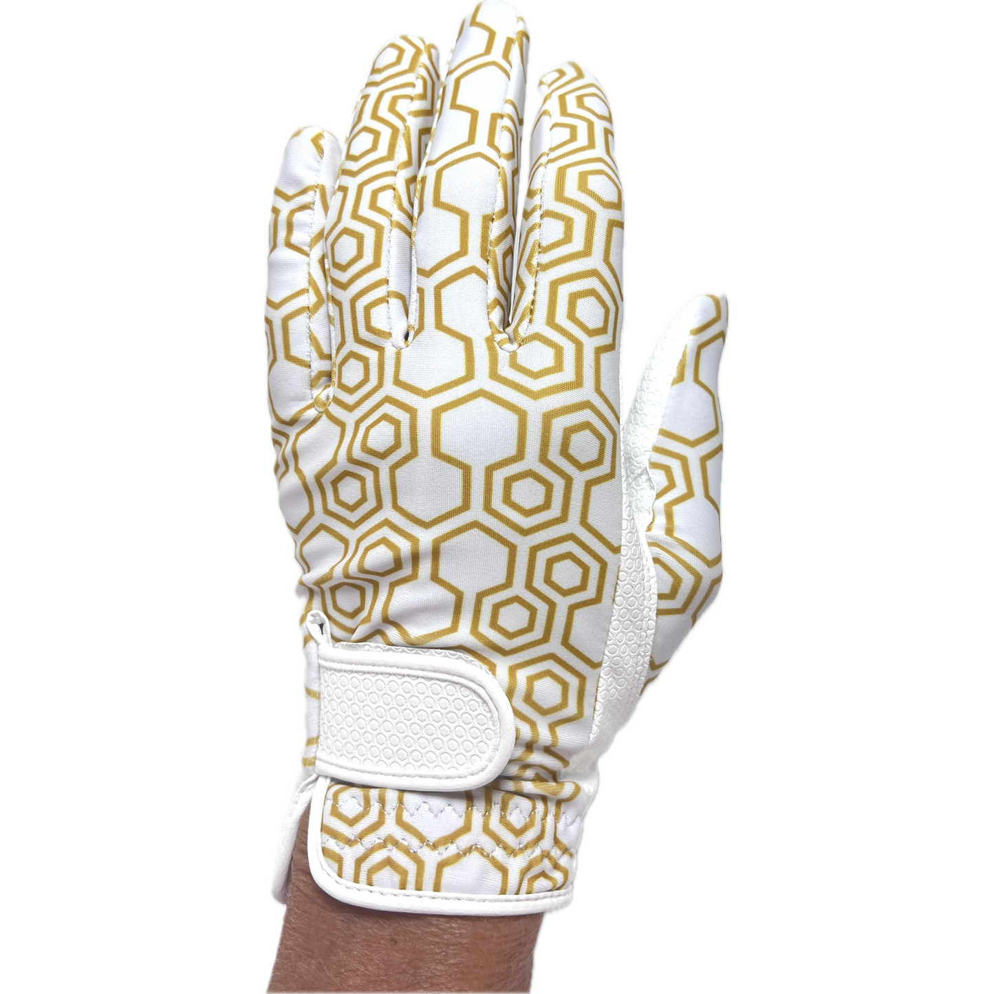 All Weather Gloves - Standard Sizing with honeycomb design; enhances grip, UV50 protection. Perfect for golf in wet conditions.