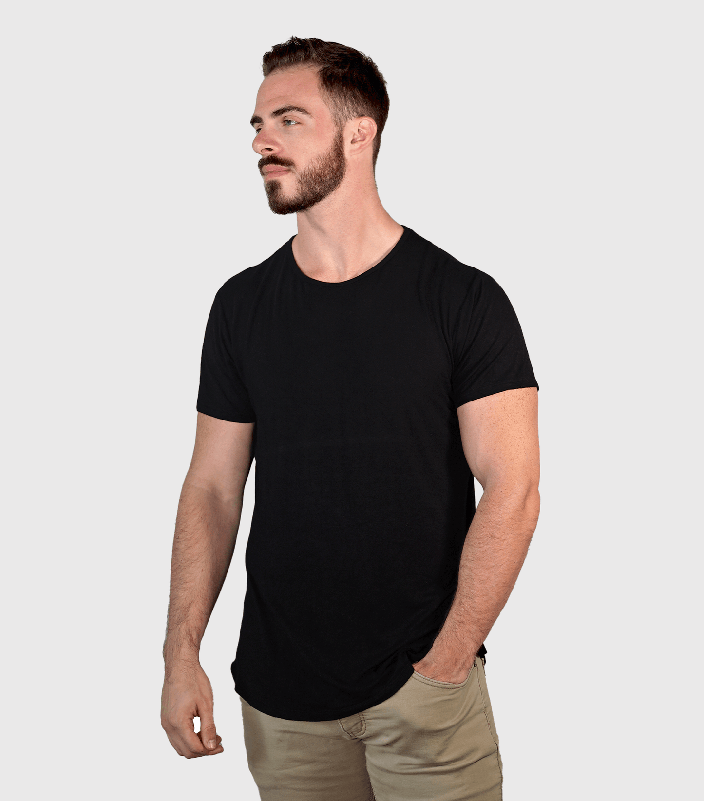 Bamboo Swift Curve Hem Tee