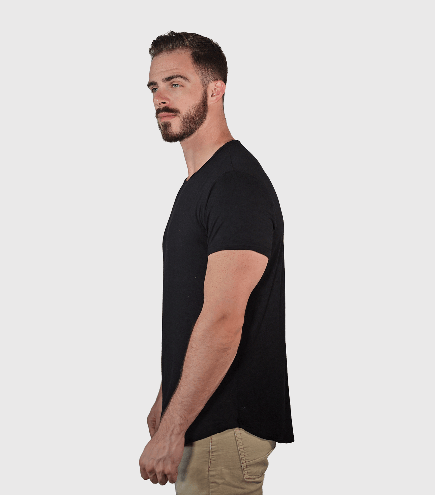 Bamboo Swift Curve-Hem T-Shirt