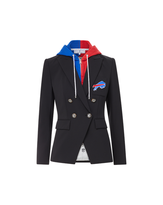 Buffalo Bills Veronica Beard Black Dickey Jacket