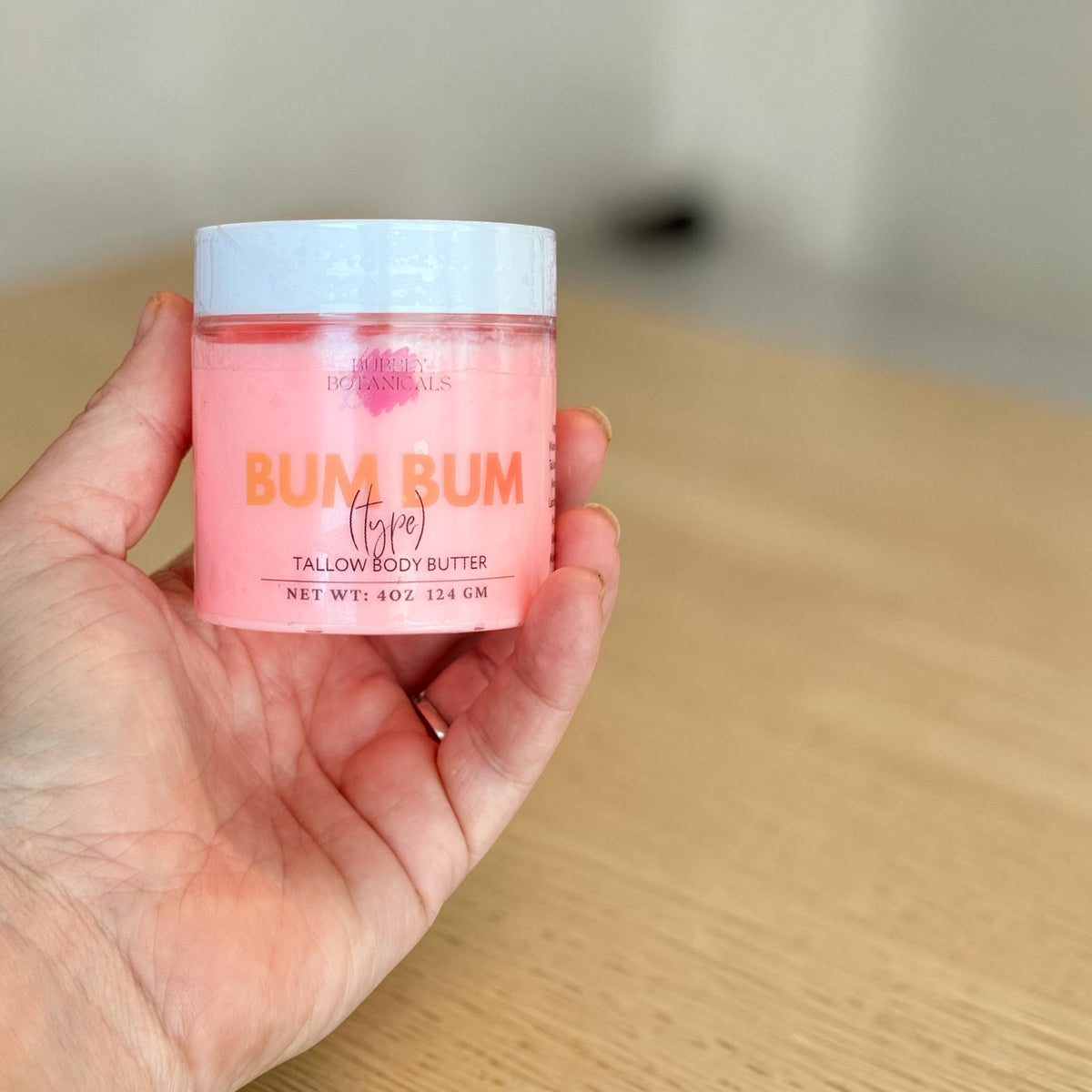 Artisan Tallow Body Butter – Bum Bum Type | Rich Hydration & Beachy Scent