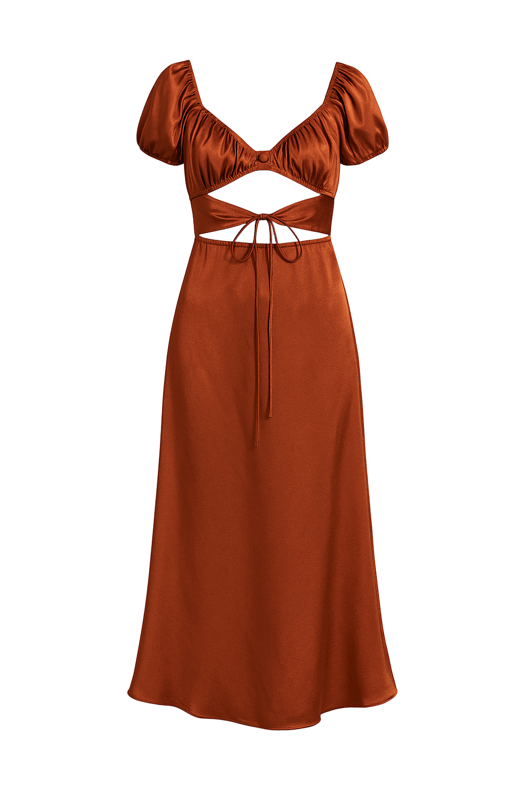 Romance in Rome Satin Dress