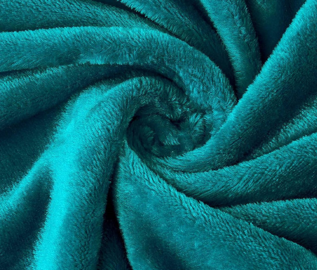 Ultra soft flannel fabric of Golf / Travel Blanket swirled for texture display