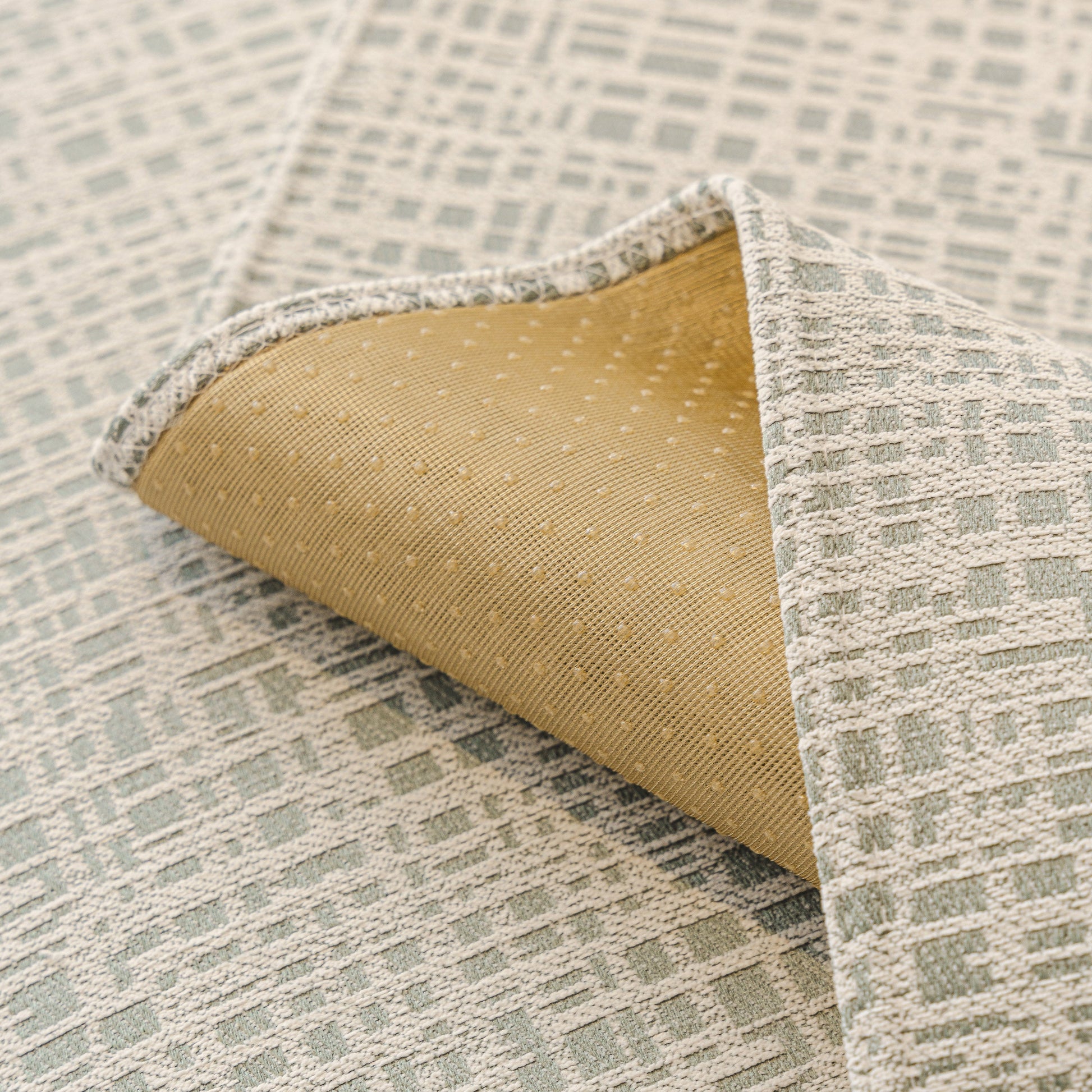 Modern Non-Slip Couch Slipcover, Soft, Durable & Washable Furniture Protector with marble-style trim and chenille texture.