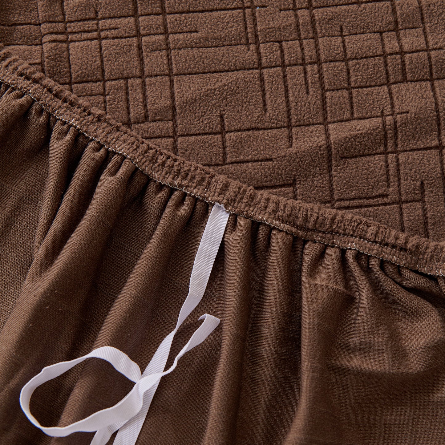 Embossed Lines Couch Covers Stretchable Non-Slip & Washable Sofa Slipcovers