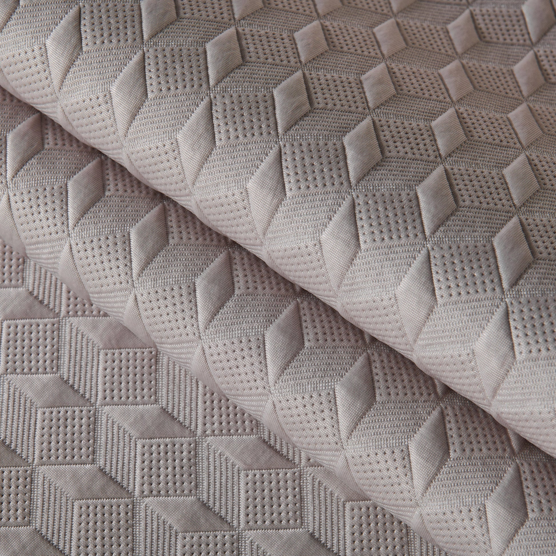 Geometric 3D Sofa Cover, Non-Slip Couch Protector for Seat, Backrest & Armrest with diamond quilted design