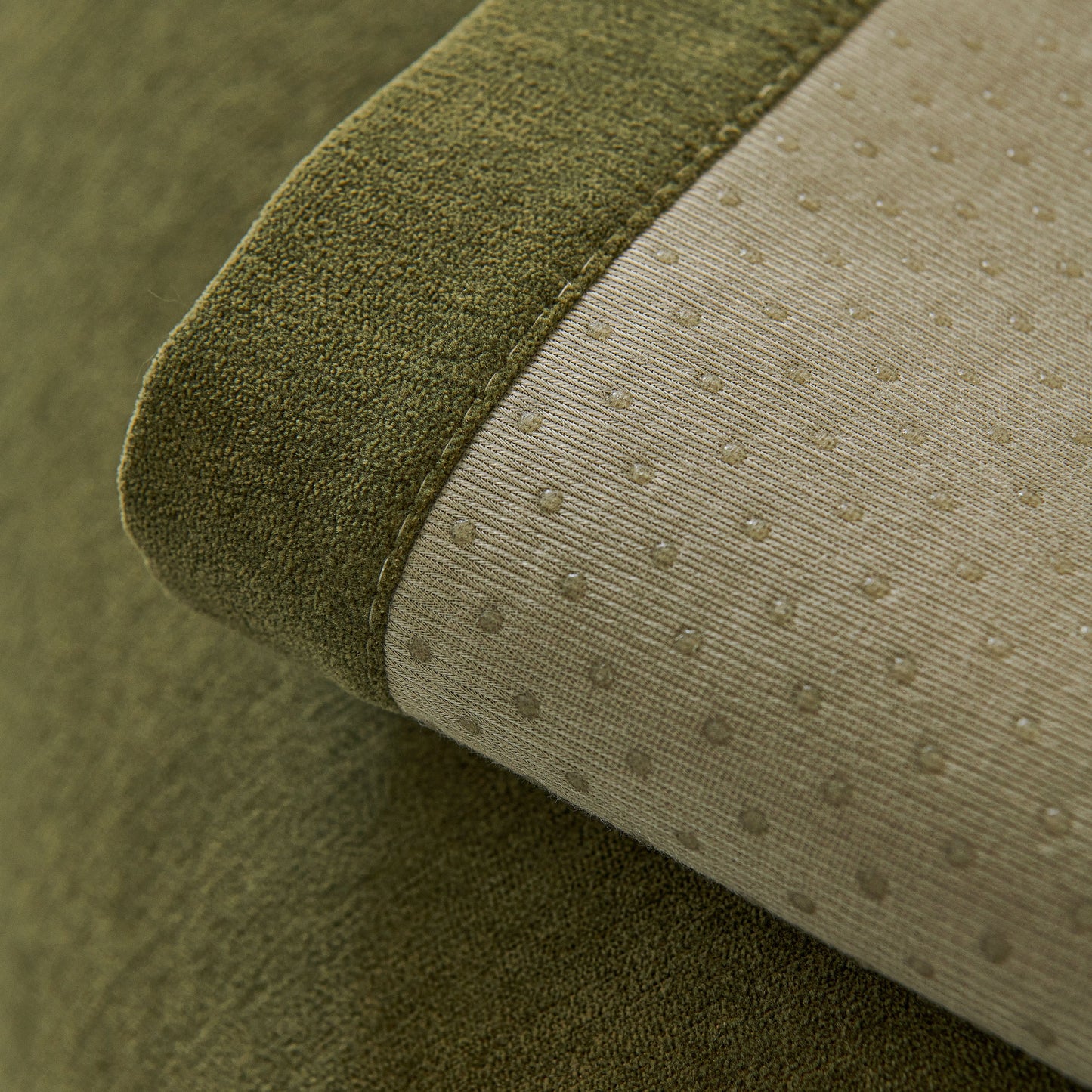 Chenille Sofa Cover Pet Mat, Non-Slip Couch Protector for Sectional & L-Shaped Sofas showing texture and anti-slip backing.