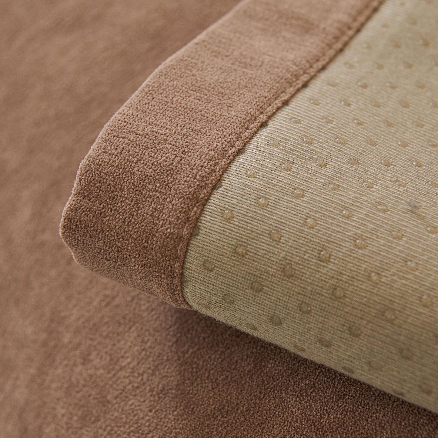Chenille Sofa Cover Pet Mat, Non-Slip Couch Protector for Sectional & L-Shaped Sofas with anti-slip silicone backing detail