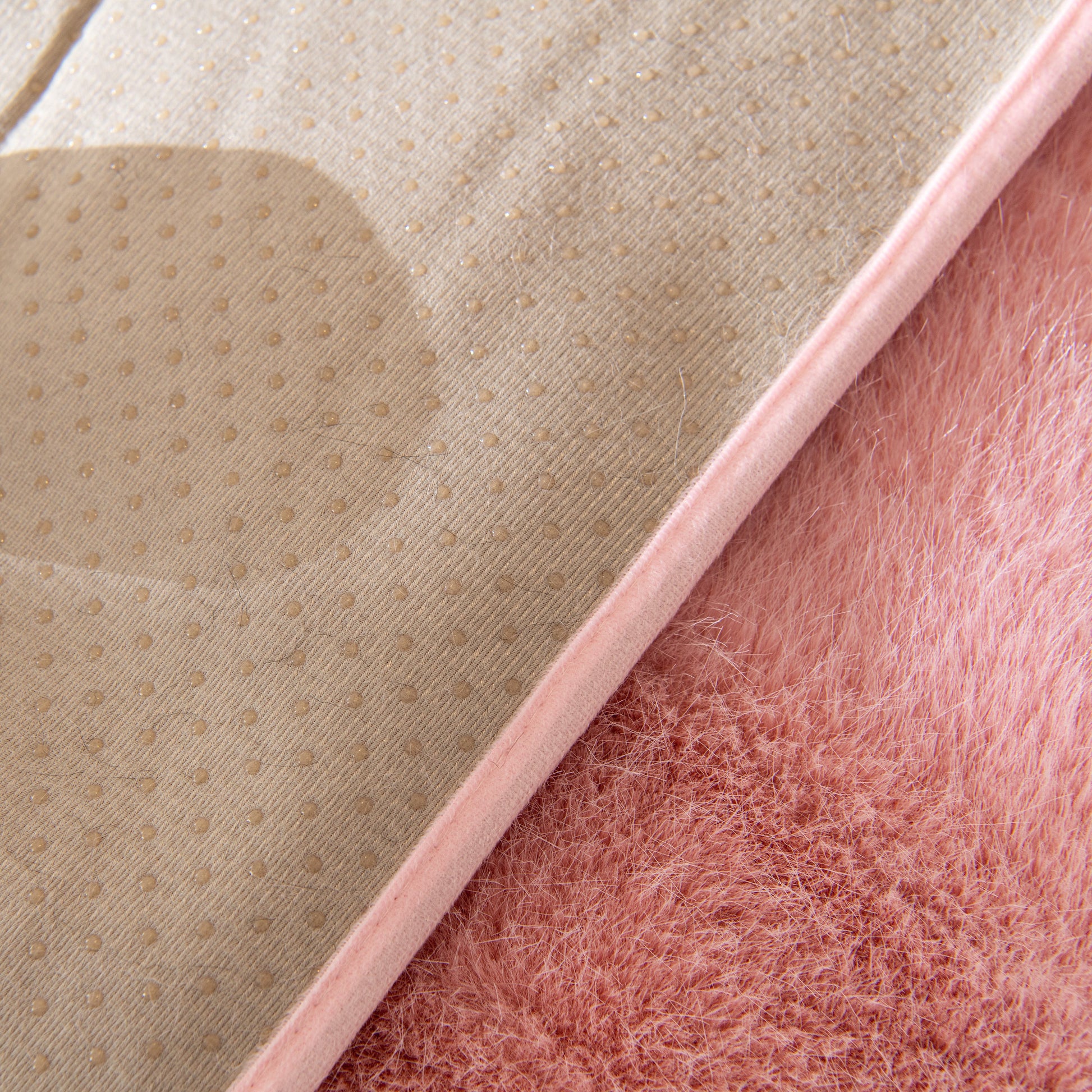 Close-up of Faux Mink Velvet Luxury Fluffy Sofa Cushion, Winter Warm Thick Plush Non-slip Sofa Covers showcasing material texture.