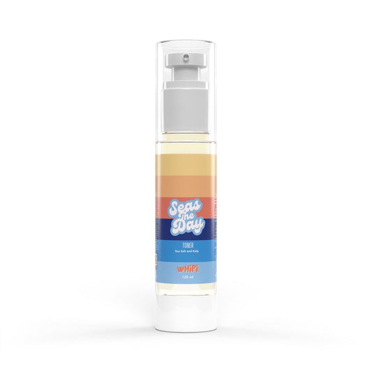 Seas The Day Toner - Sea Salt and Kelp toner bottle for radiant skin care routine.
