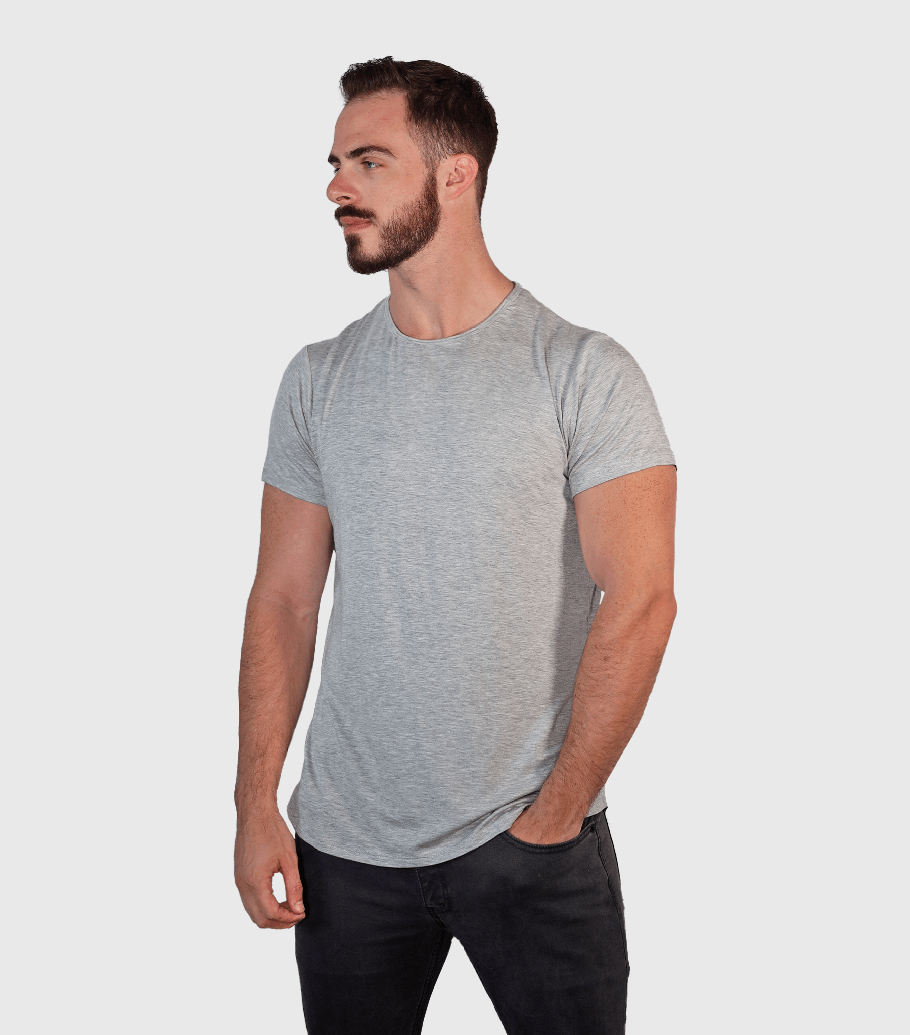Bamboo Swift Curve-Hem T-Shirt