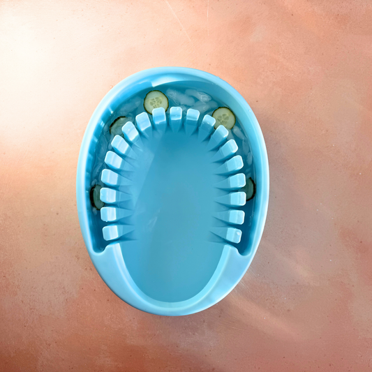 Arauris Pure - Facial Cold Plunge Bowl with Ice Chamber for skincare therapy