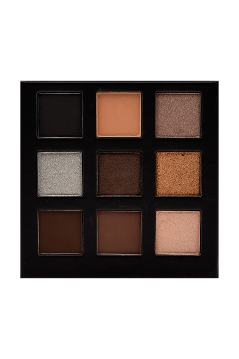 Smoke it Out - GES12 eyeshadow palette featuring matte, foiled, and shimmer shades for versatile makeup looks and rich pigmentation.