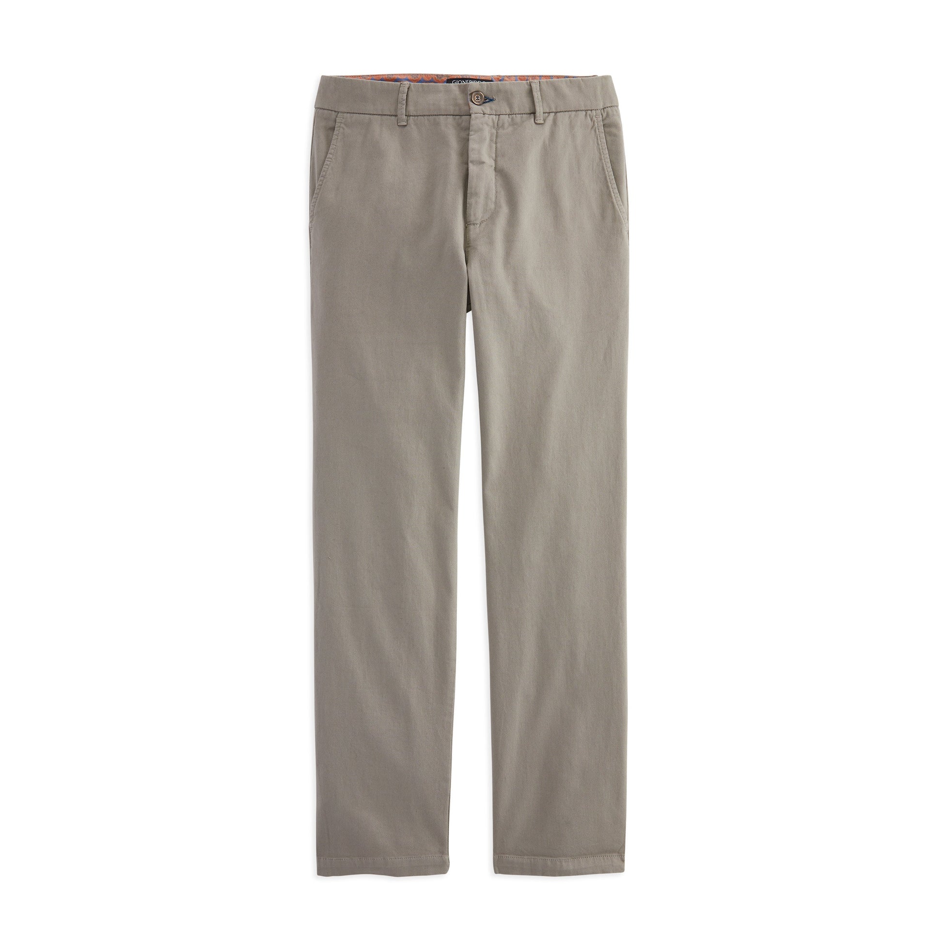 Lightweight tailored Casual Trouser with straight leg, 97% cotton, perfect for stylish outfits and laid-back refinement.