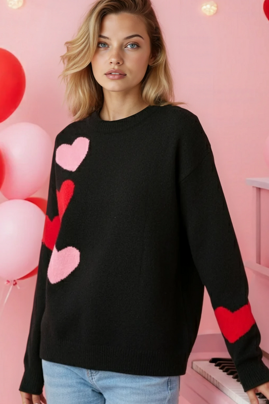 Heart sweater