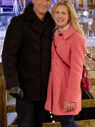 Ginna Claire Mason A Newport Christmas Pink Coat