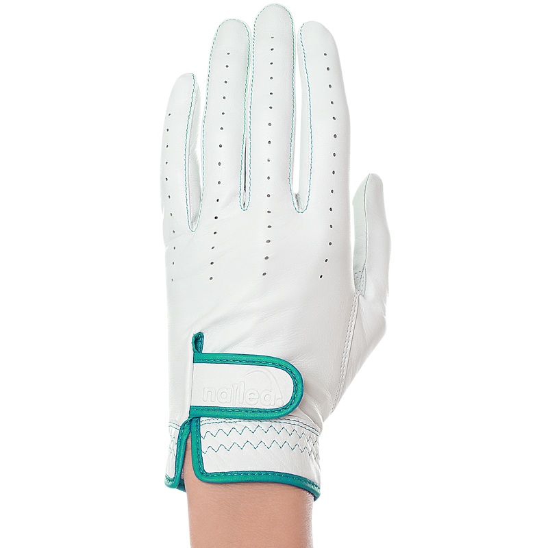 Premium Standard Golf Gloves White for women, luxury design, enhancing grip and comfort. Perfect fit for better game performance.