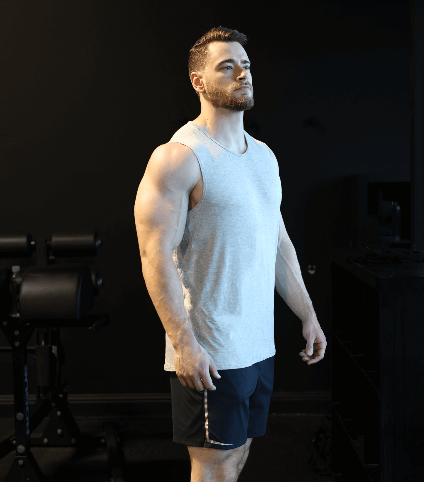 Bamboo Aerotech Tank – Heather Grey by Bamtech
