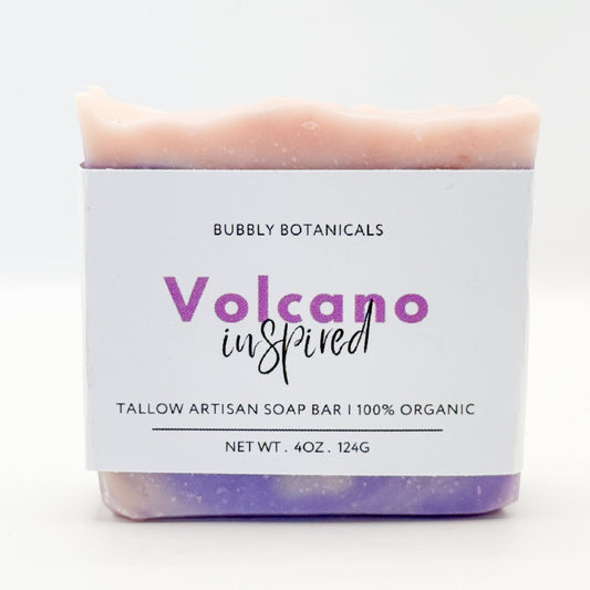 Handcrafted Tallow Soap - Volcano (Type) | Tropical Citrus Scent