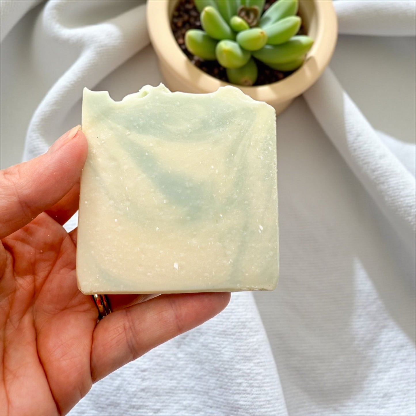 Handcrafted Tallow Soap - Freshly Folded | Clean Lavender Vanilla Scent