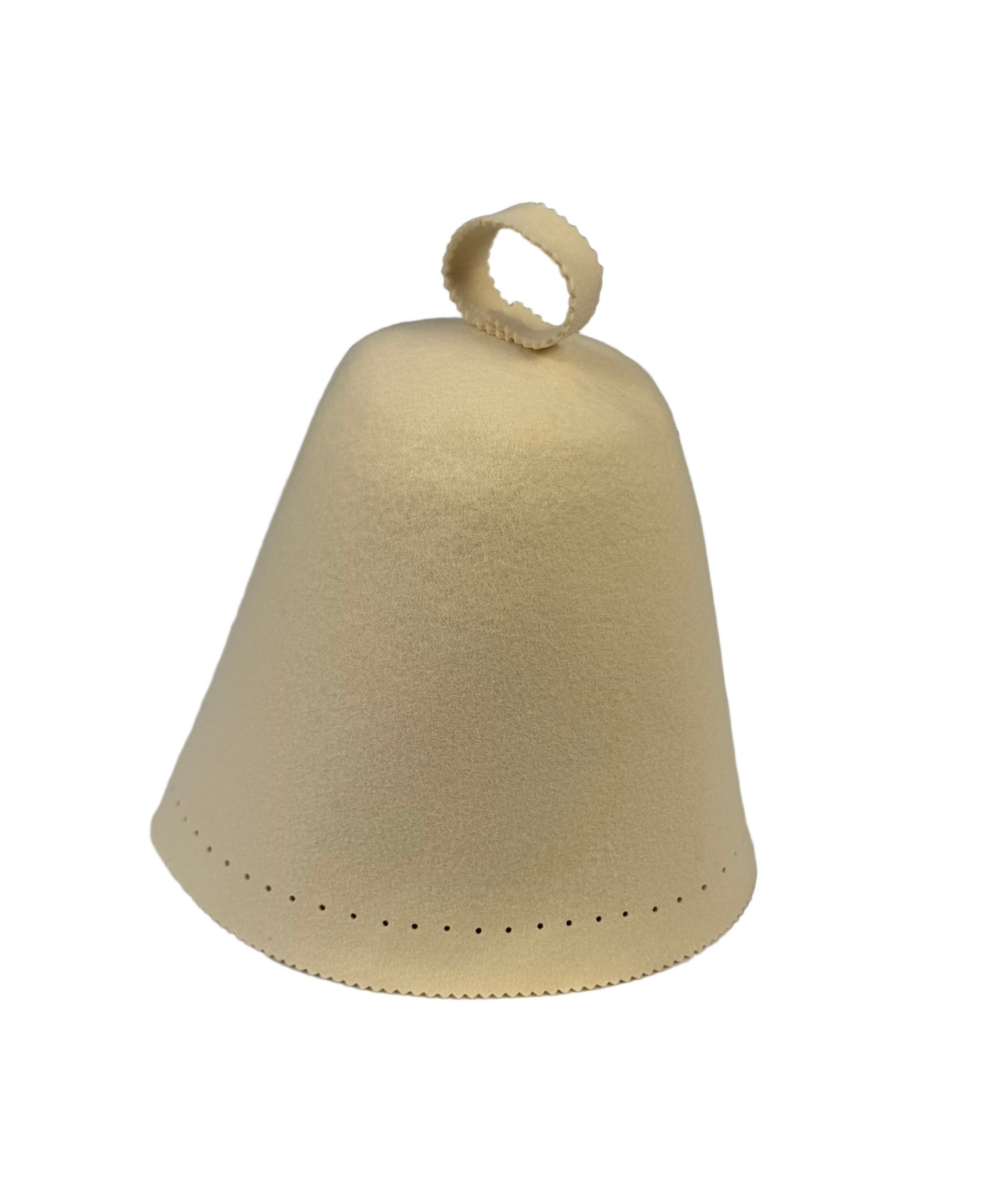 Wool Felt Sauna Hat for protecting head during sauna sessions, maintains hair moisture and comfort. Essential accessory.