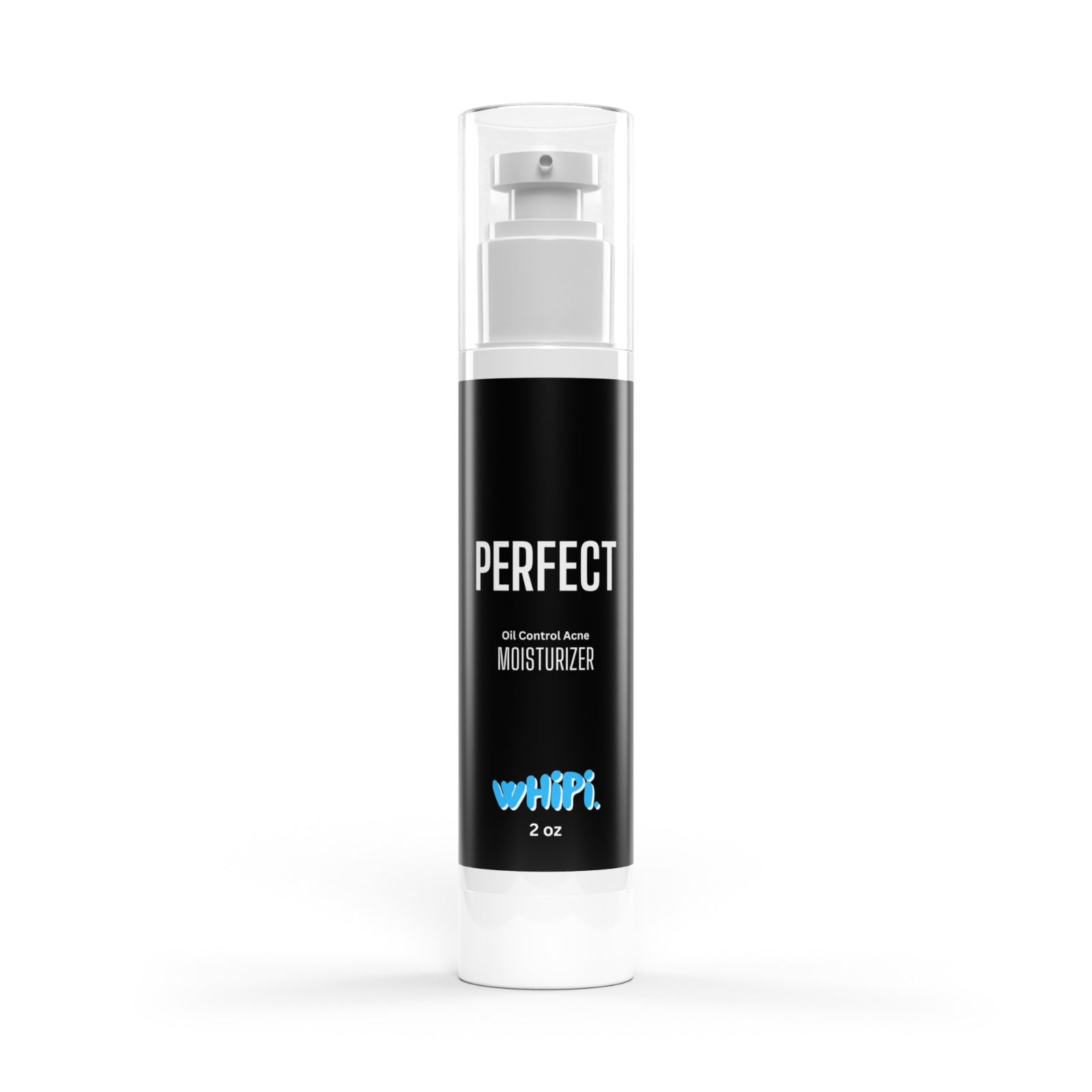 Perfect Moisturizer bottle for oily and blemish prone skin care, 2 oz with safe and gentle ingredients, daily use.