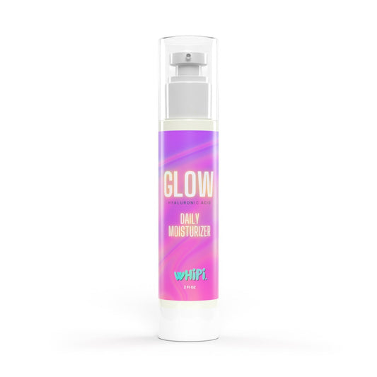GLOW Hyaluronic Moisturizer bottle for daily hydration