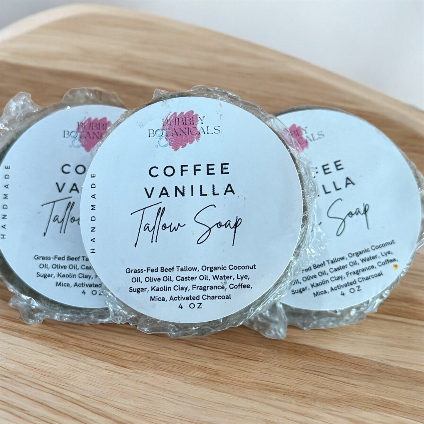 Tallow Mini Soaps – Natural Handmade Soap Bars for Gift or Travel