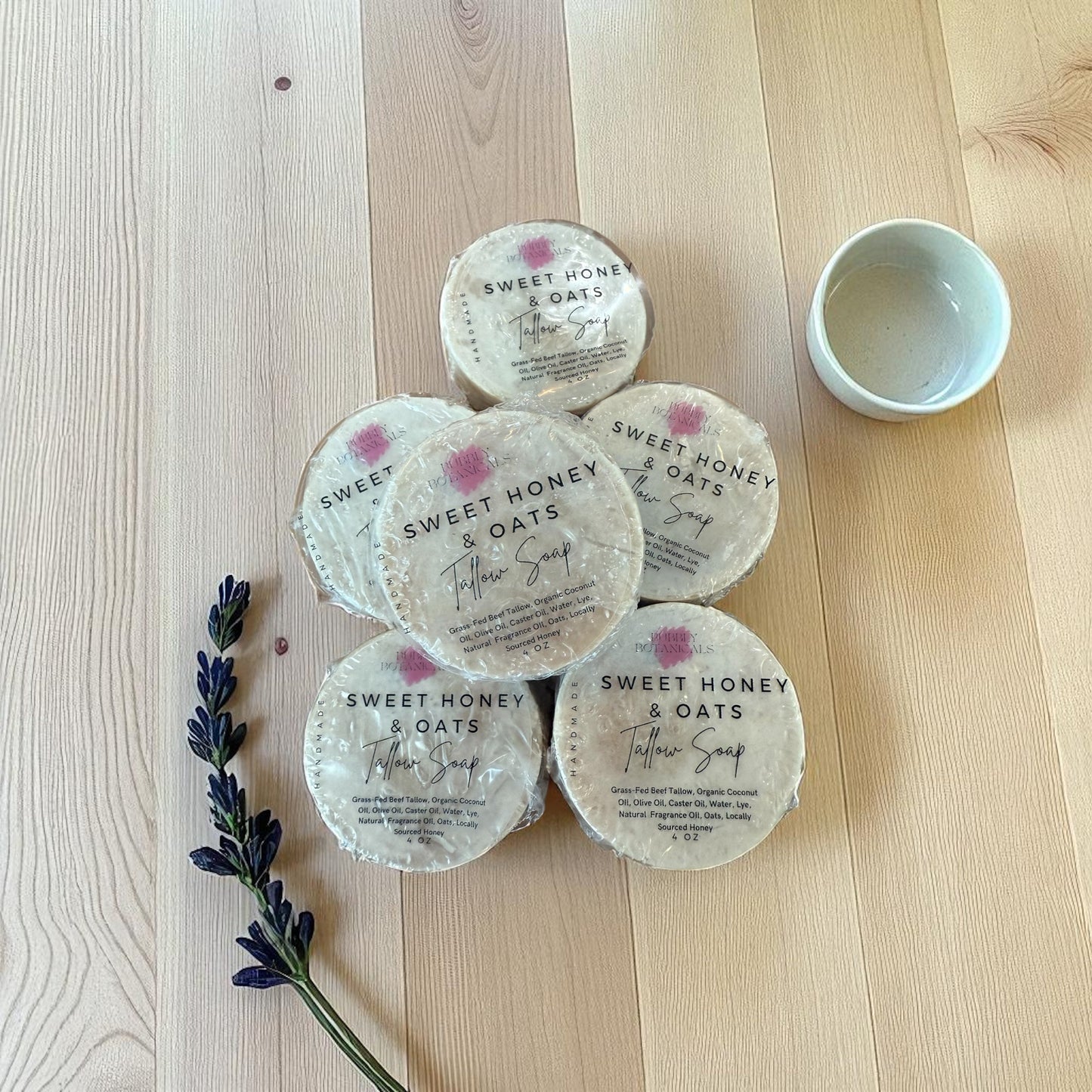 Tallow Mini Soaps – Natural Handmade Soap Bars for Gift or Travel