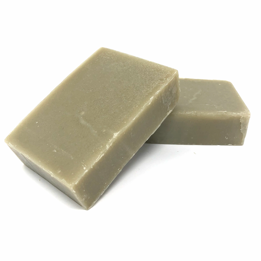 Bamboo + Bentonite Mud Bar for detoxifying and balancing oily skin with bamboo charcoal and bentonite clay