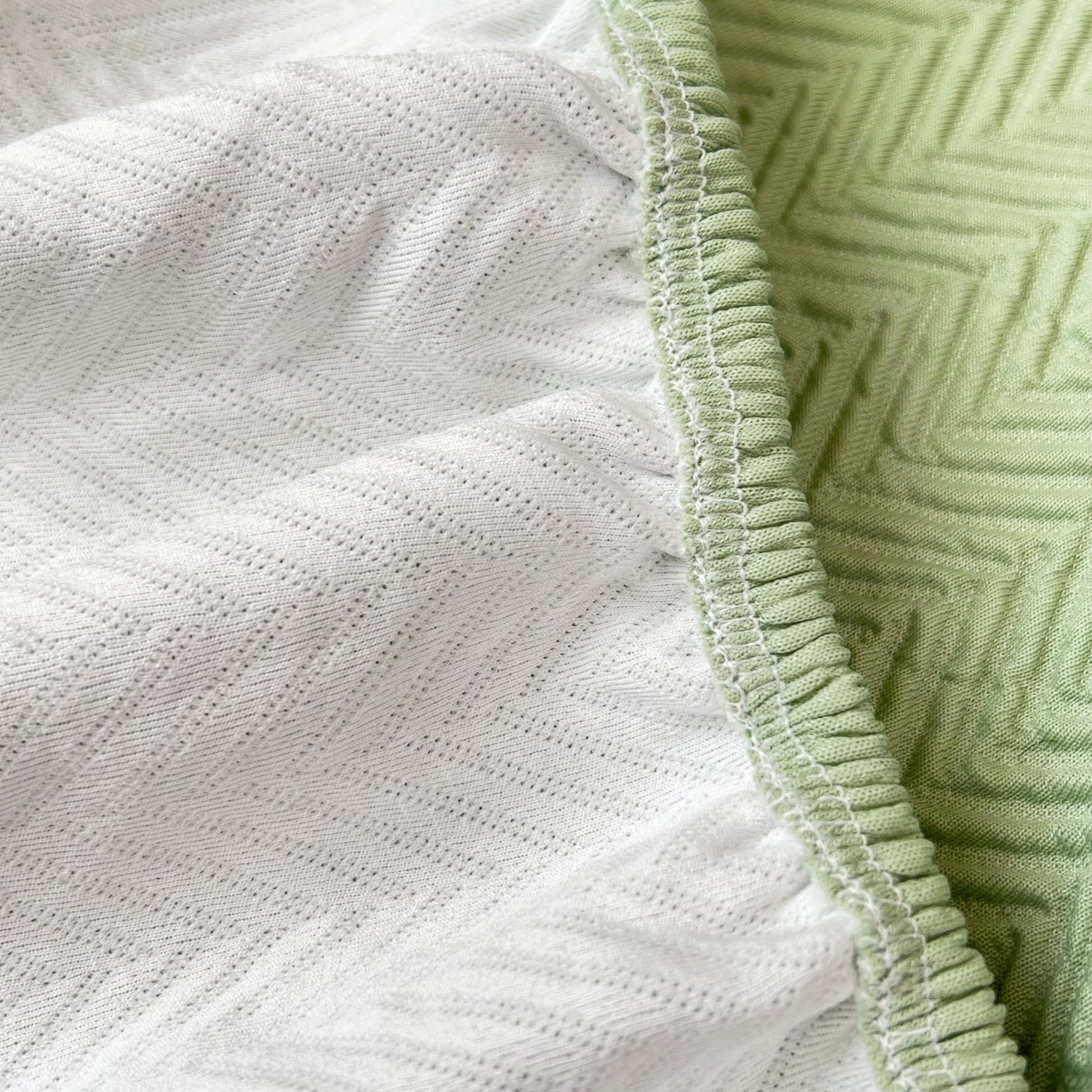 Close-up of Cooling Stretchy Replacement Couch Cushion Covers for Sectional, Individual Couch Seat Cushion Covers showcasing fabric texture