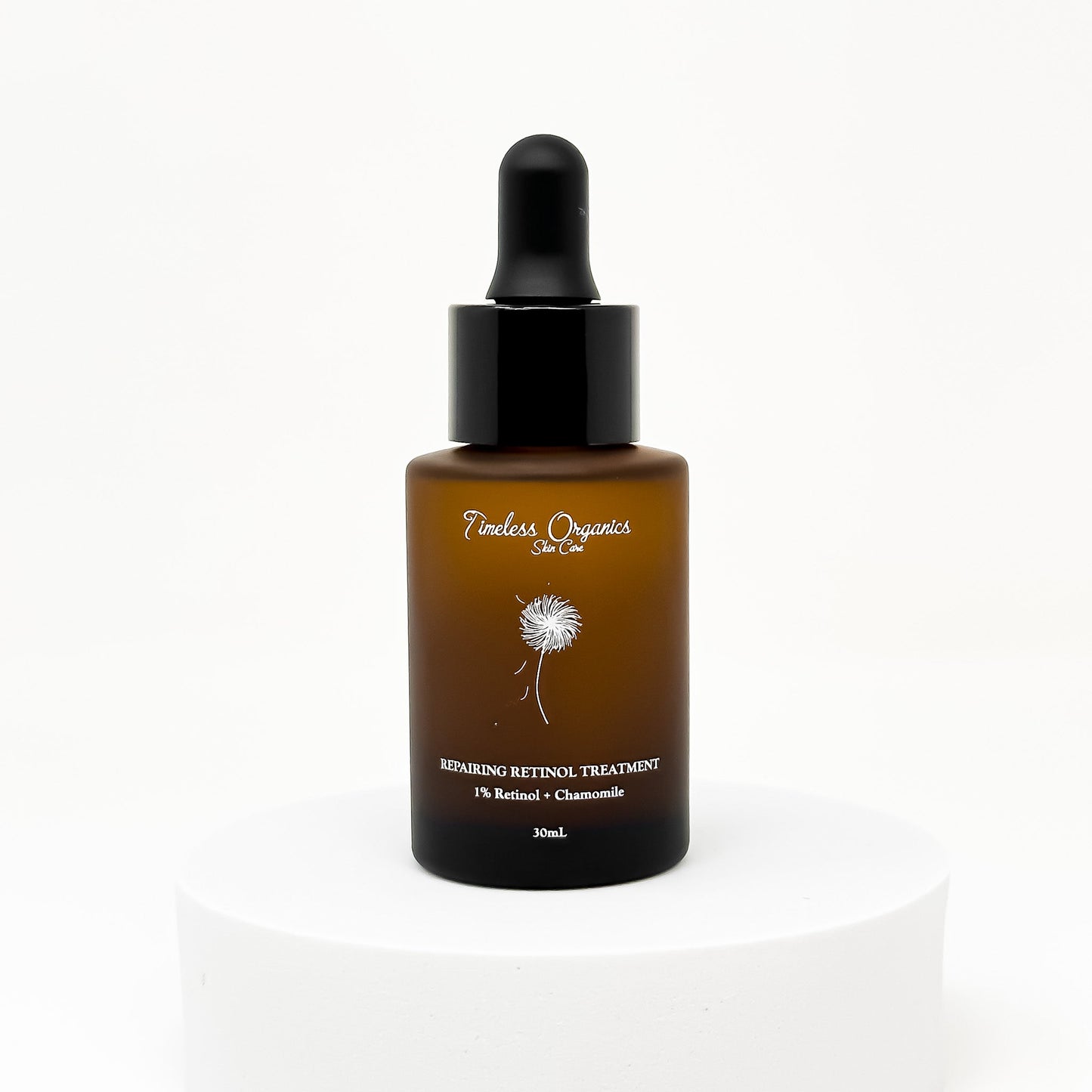 30mL bottle of Repairing Retinol Treatment for aging and sun-damaged skin