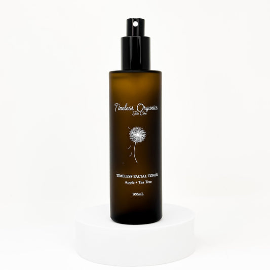 Toner for Troubled Skin in 100mL bottle, balances and refreshes skin with natural ingredients.