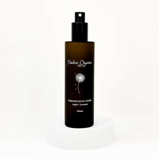 Timeless Toner for Normal Skin 100mL bottle with natural ingredients for balanced and radiant skin routine.