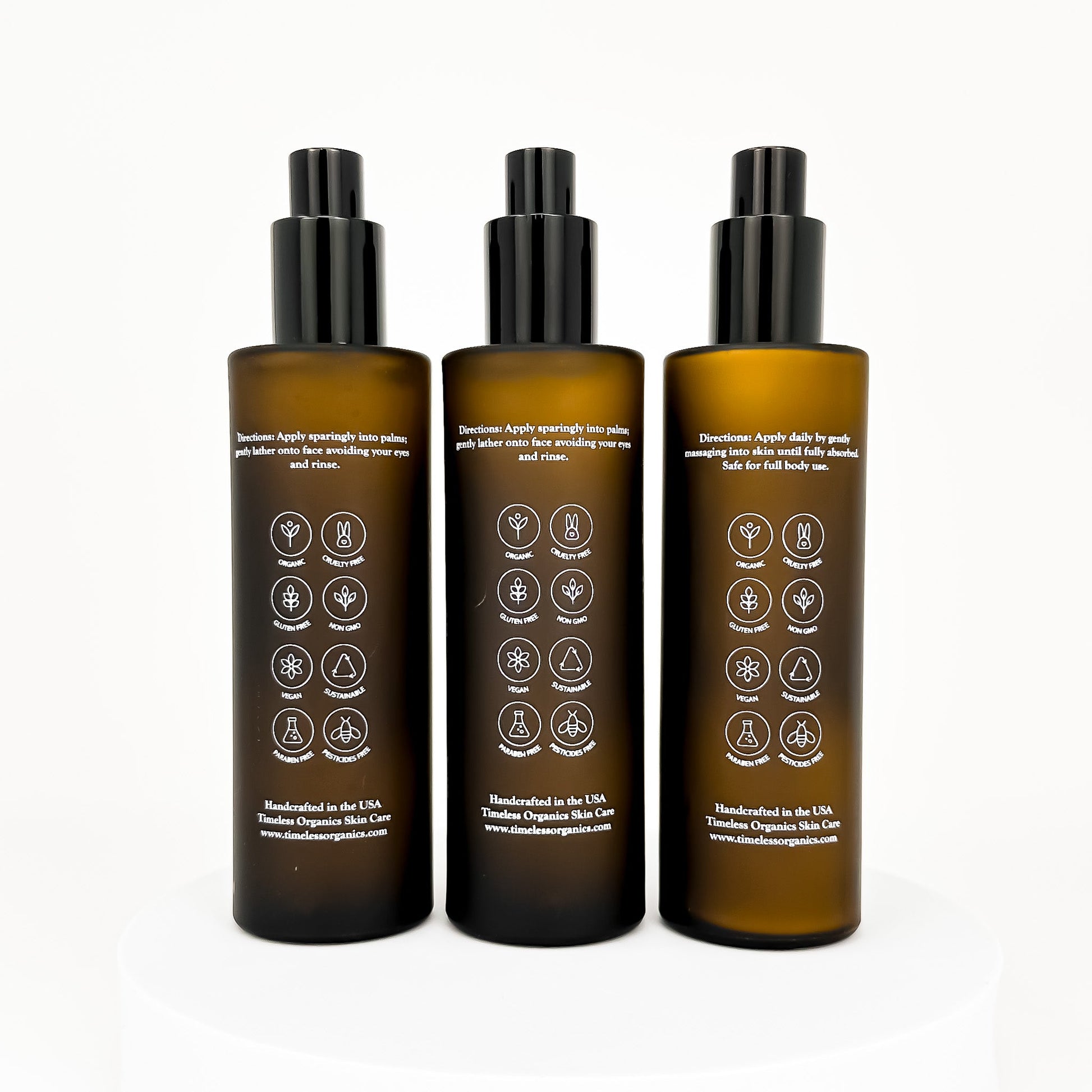 3-Step Acne System three bottles for naturally clear skin