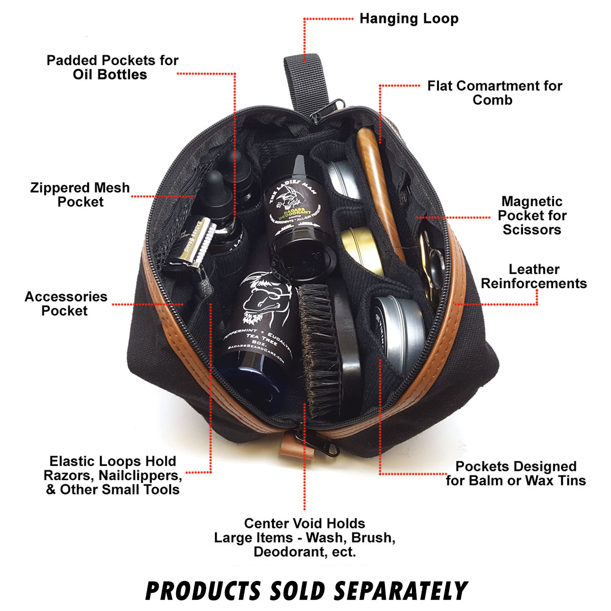 Badass Canvas Travel Bag