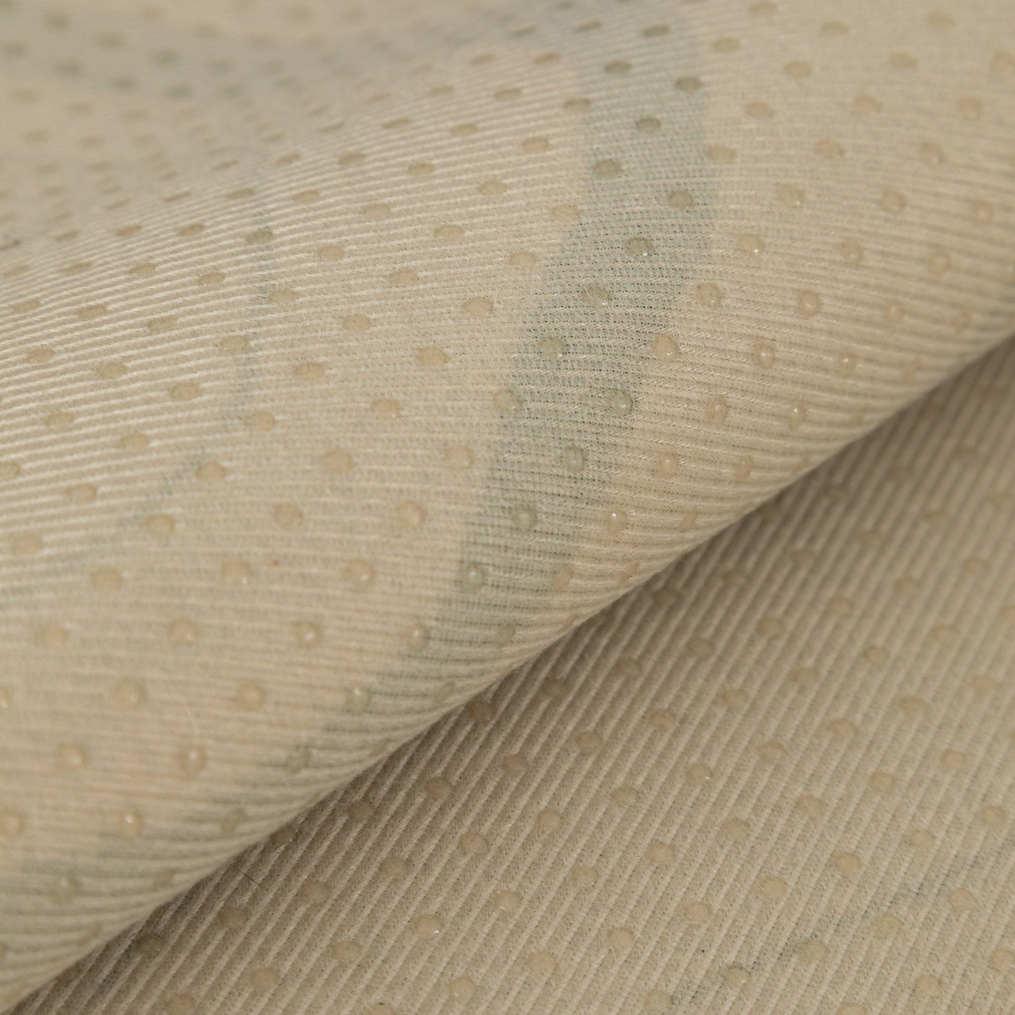 Close-up of Abstract Art Sofa Cover with Wave Edge, non-slip texture for stylish homes.