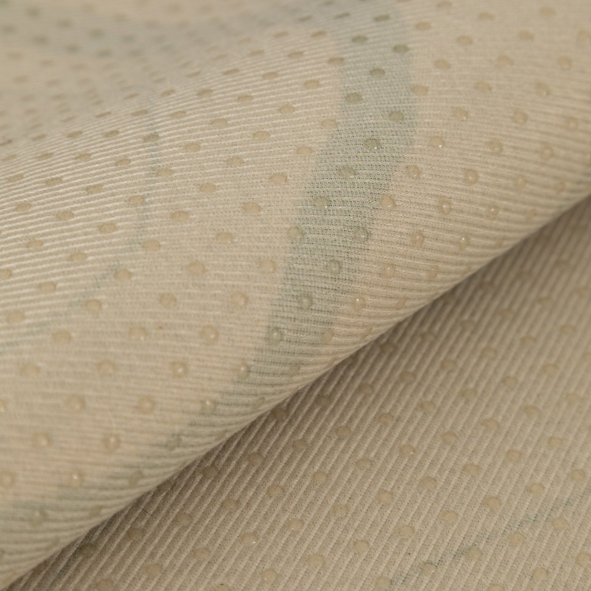 Close-up of Abstract Art Sofa Cover with Wave Edge, non-slip texture for stylish homes.
