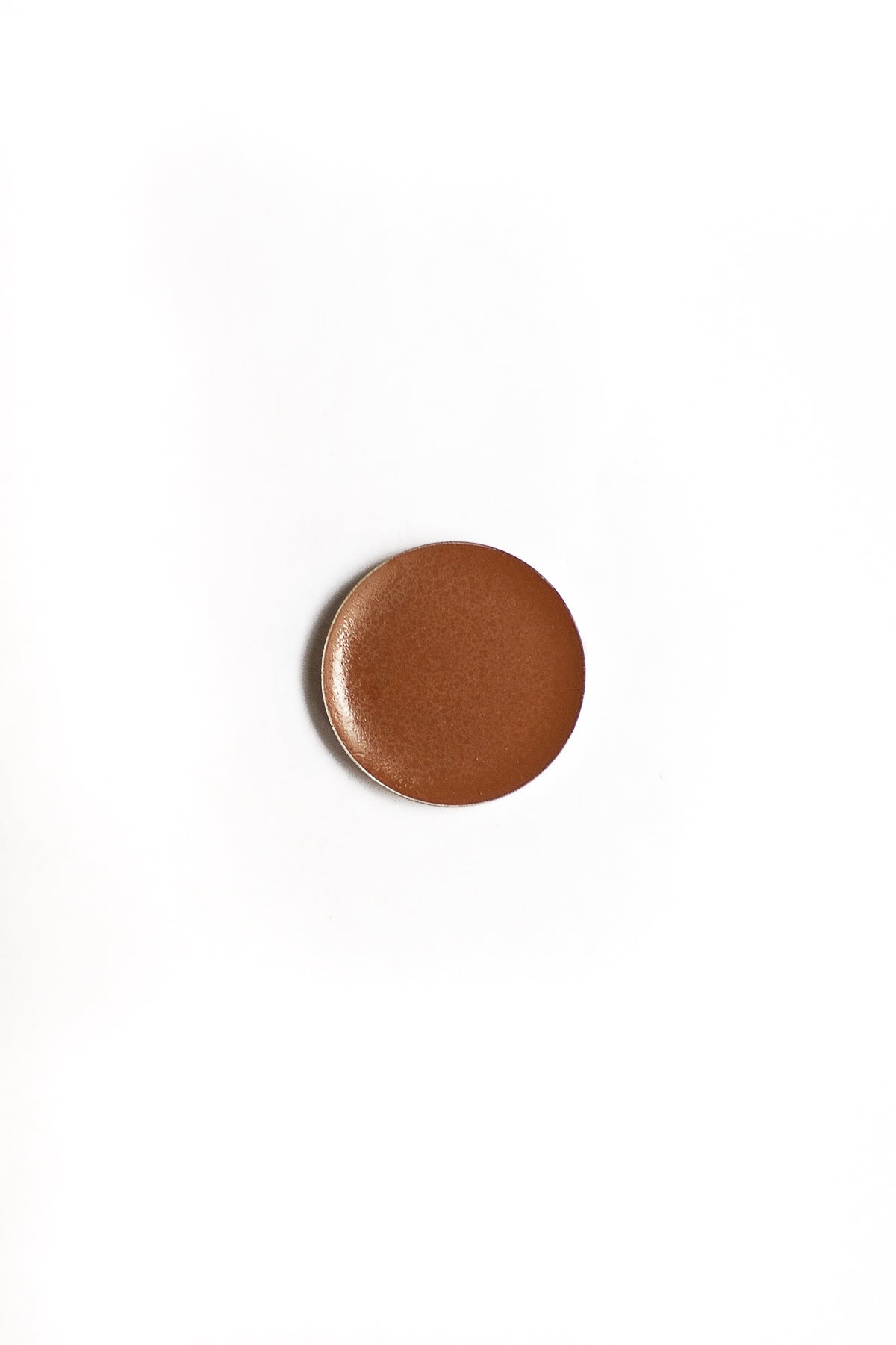 Brow Sculpting Creme Refill in rich brown shade, ideal for shaping and defining brows, featuring conditioning castor seed oil.