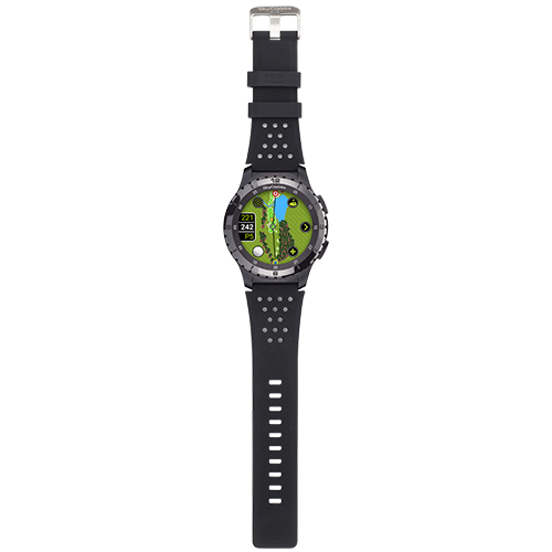 SkyCaddie ® LX5 Ceramic Bezel golf GPS watch with large color touchscreen
