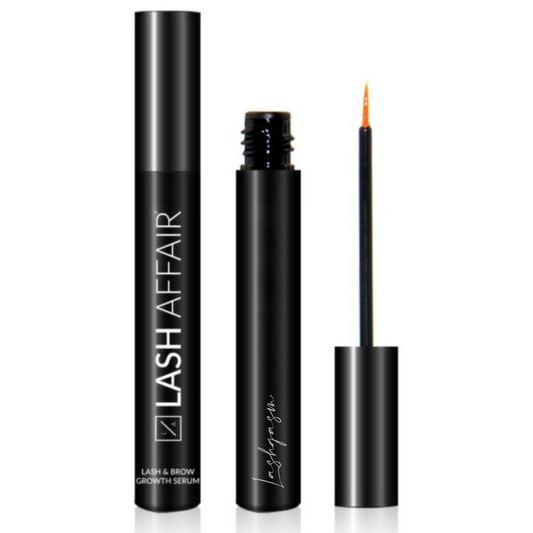 Lashgasm | Lash + Brow Serum for lash and brow growth with vitamins and peptides