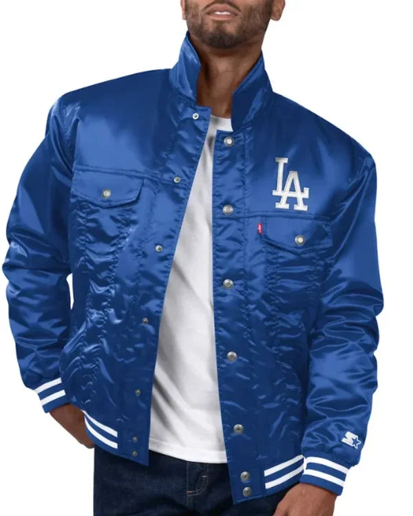 Levis x Starter Los Angeles Dodgers Jacket