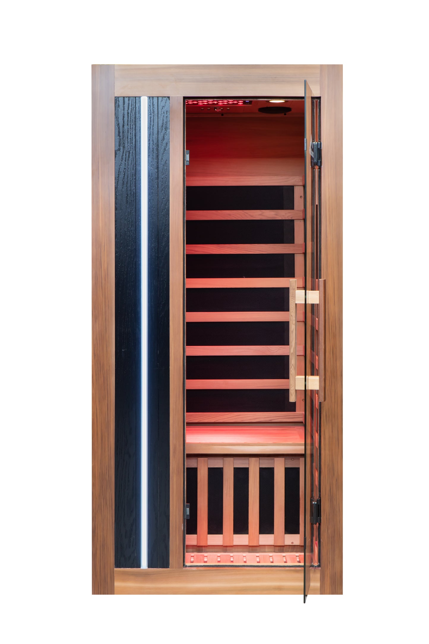 Peak Saunas Aspen 1-Person FAR Infrared Sauna with Smart WiFi App Control