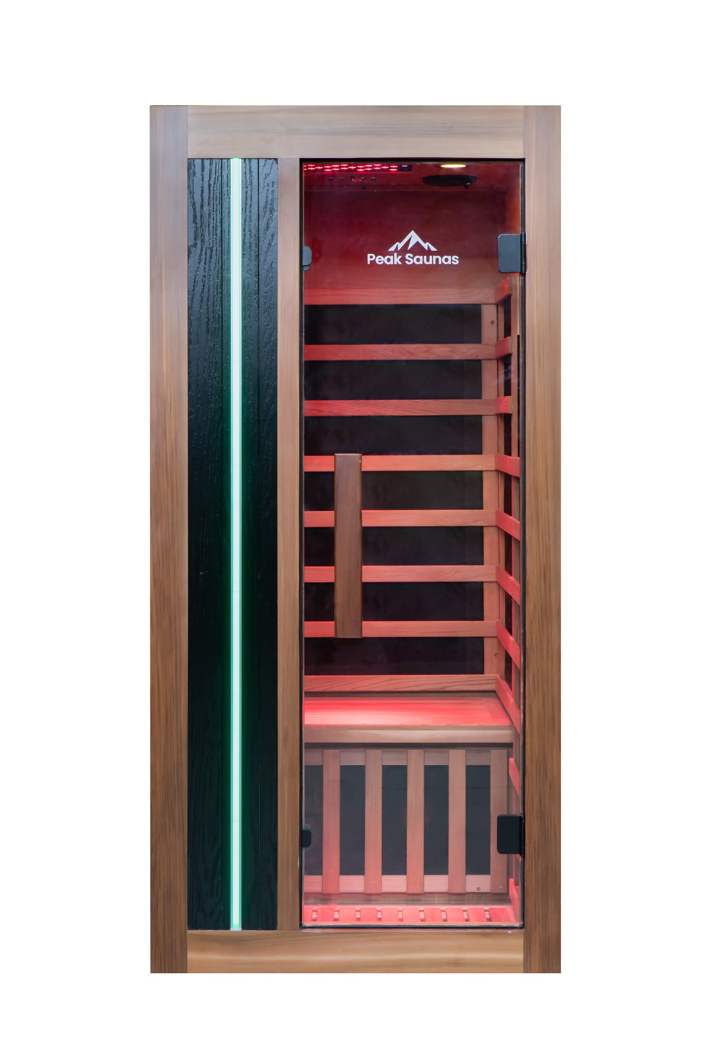 Peak Saunas Aspen 1-Person FAR Infrared Sauna with Smart WiFi App Control