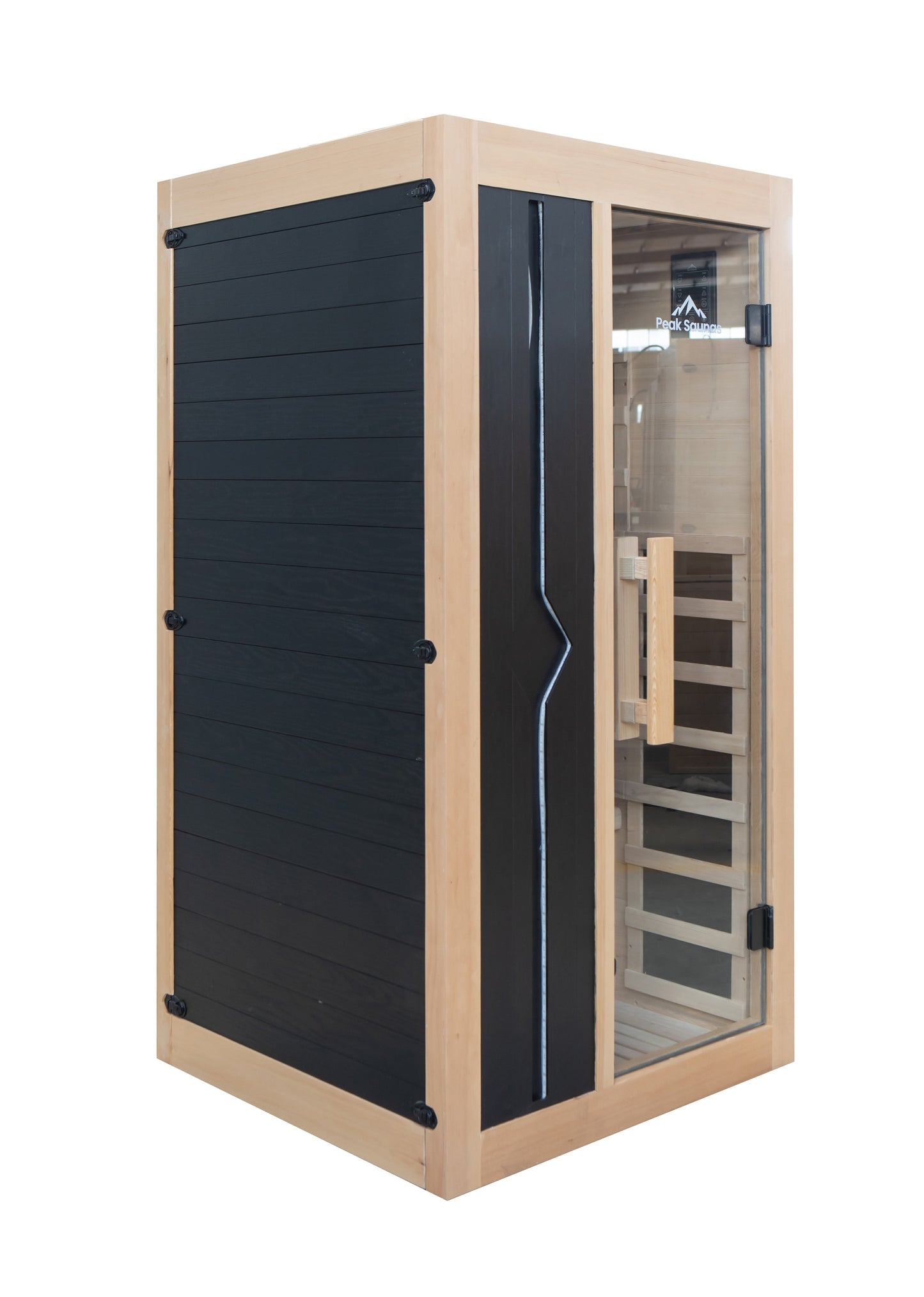 Peak Saunas Olympus 1-Person FAR Infrared Sauna with Smart WiFi App Control